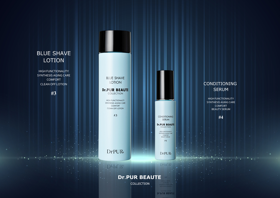 Dr.PUR BEAUTE #3 BLUE SHAVE LOTION | ドクターピュールボーテの 